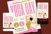 International Yoga Day Flyer Set, a Flyer Template by Annora Studio (Thumbnail 3 of 6)