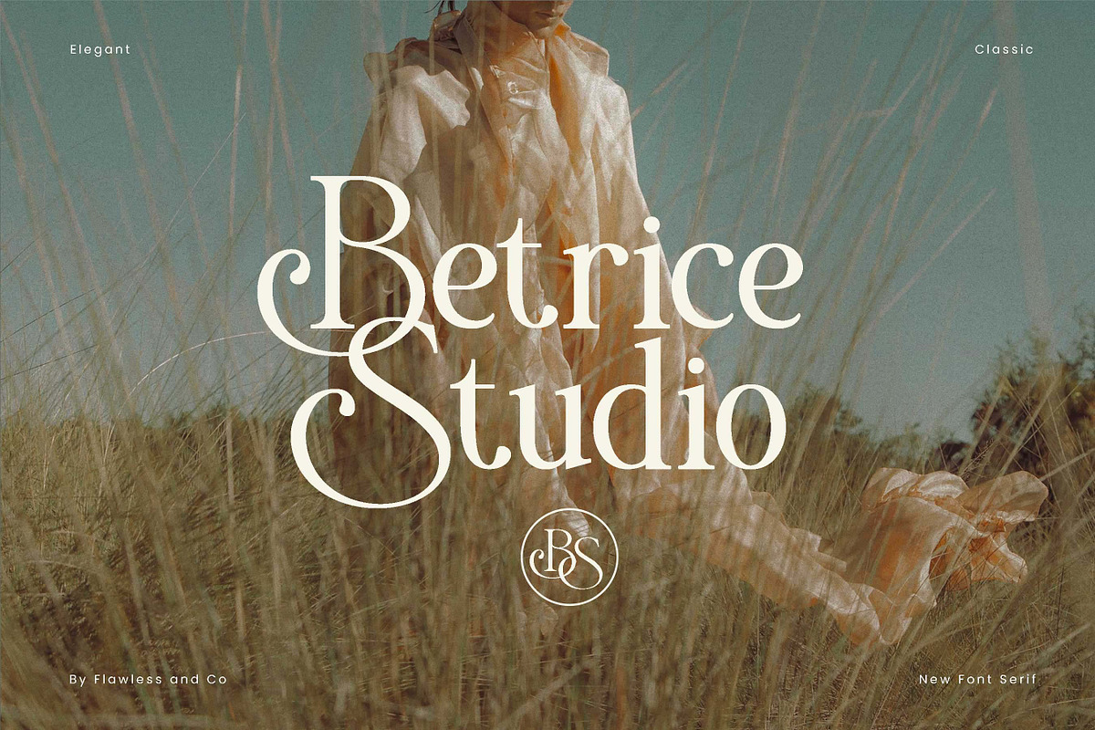Rossena - Retro Serif Font, a Serif Font by Flawless And Co (Photo 1 of 9)