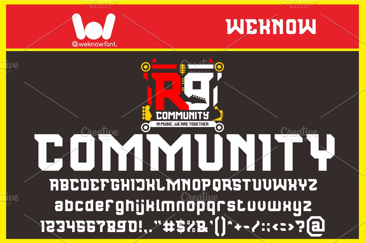 Republic Nine Font, a Font by weknow (Photo 5 of 9)