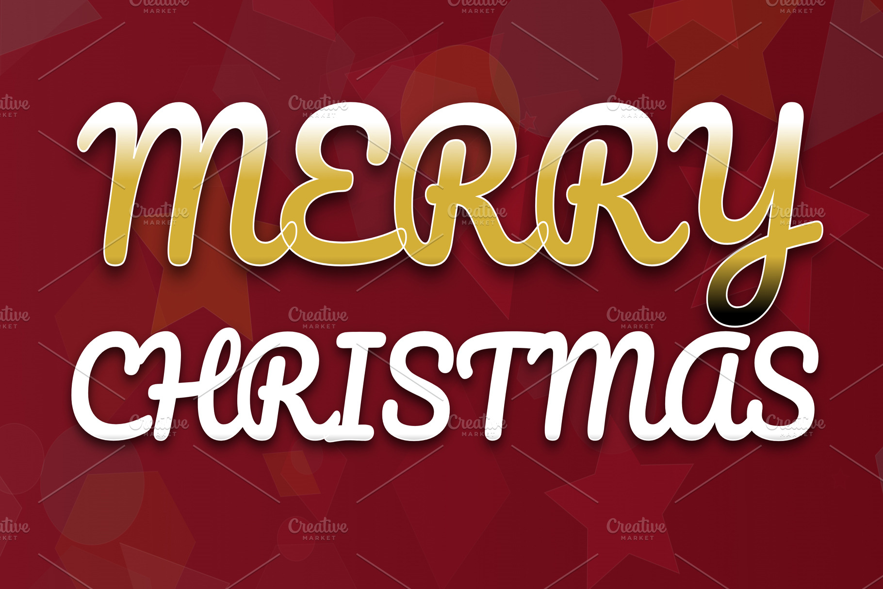 Classic Elegant Christmas Message, a Background Photo by Vectorium Studio