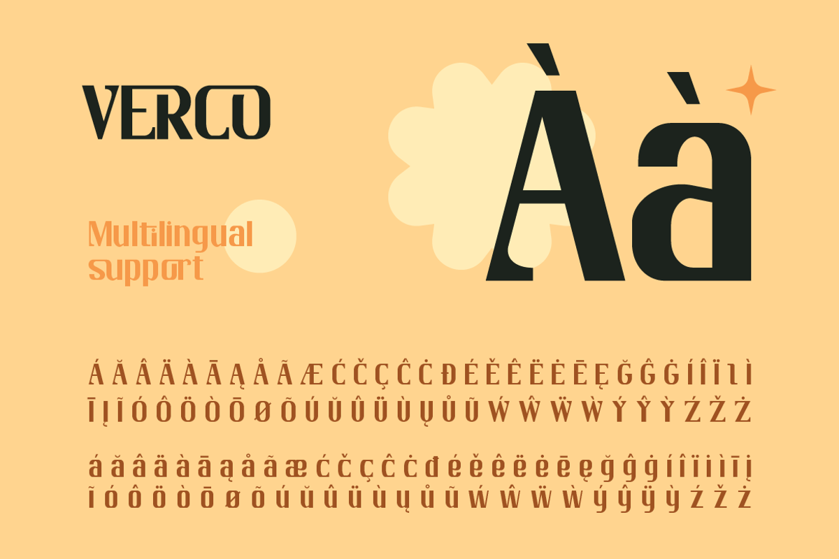 Verco, a Sans Serif Font by Burntilldead (Photo 12 of 13)