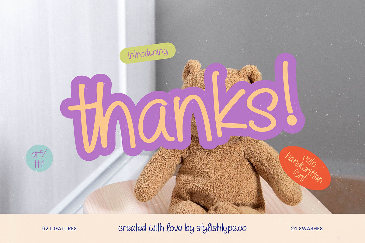 Chillyot Softenk Cute Handwritten, a Script Font by stylishtype.co (Photo 15 of 15)