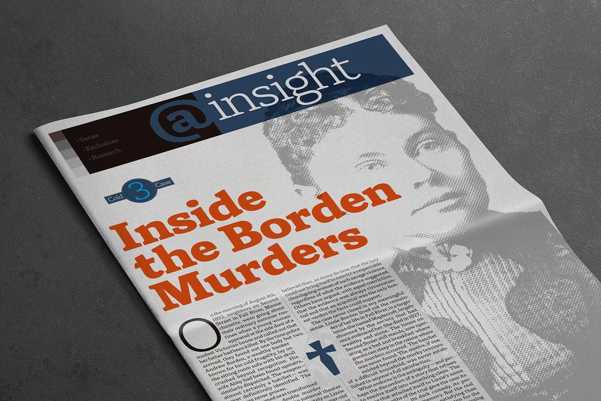 Herald News — Editorial Font, a Serif Font by Kevin Foley Fonts (Photo 8 of 14)