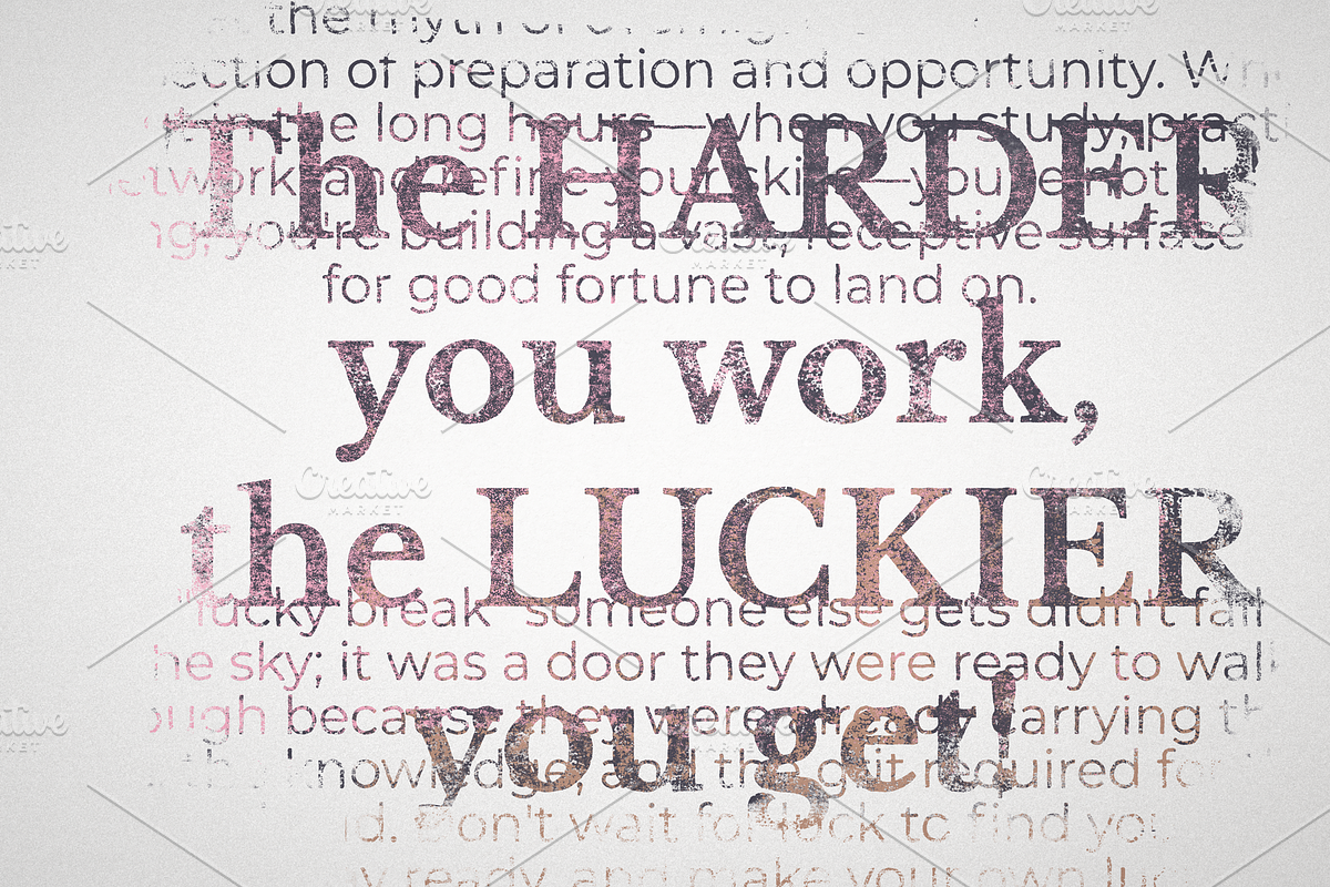 Letterpress Text Effect Template, a Layer Style Add-On by Mint Pixels (Photo 4 of 9)