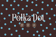 Seamless Polka Dot Pattern, a Pattern Graphic by Talip Memis (Thumbnail 1 of 12)