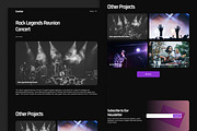 Eventor - Framer Portfolio Template, a Landing Page Template by 123 UXUI (Thumbnail 3 of 4)