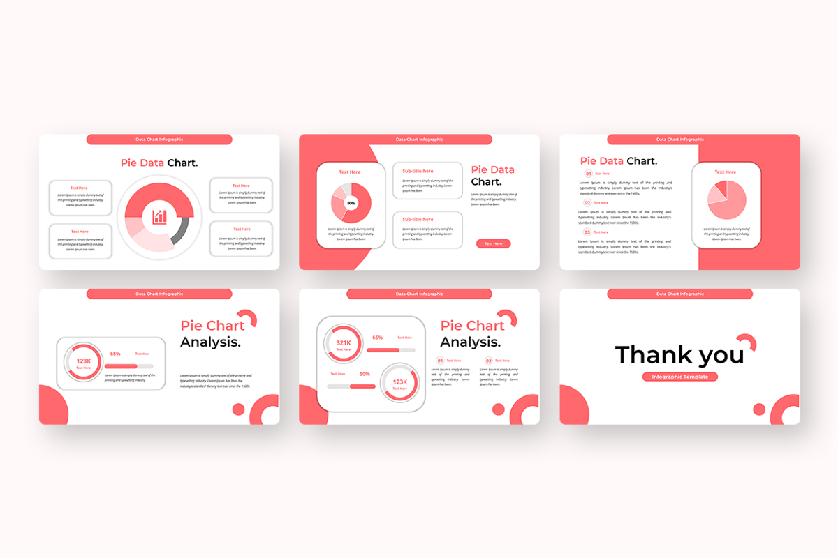 Pie Chart Infographic - Keynote, a Presentation Template by QR Design Studio (Photo 3 of 3)