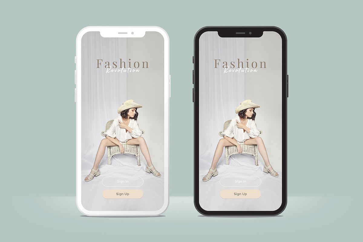 Minimalist iPhone Mockup, an iPhone Mockup by floringheorghe (Photo 1 of 6)