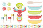 Spring Tribal Vectors & Clipart, an Illustration by Amanda Ilkov (Thumbnail 2 of 4)