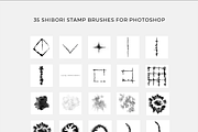 Shibori Tie-Dye 35 Photoshop Brushes, a Brush Add-On by The Gypsy Goddess (Thumbnail 2 of 5)
