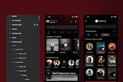 Rhythmix - Music Player Mobile App, an App Template by SLAB! Design (Thumbnail 2 of 4)