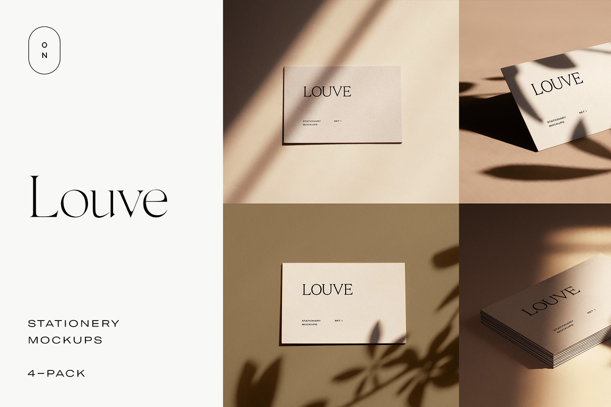 Business Card + Stationery Mockups, a Product Mockup by October November (Photo 1 of 8)