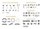 Vintage Label Badge Logo Constructor, a Branding & Logo Template by Sentavio (Thumbnail 5 of 8)