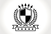 Royal Shield Logo Template Vector, an Illustration by Amazin_art (Thumbnail 15 of 18)
