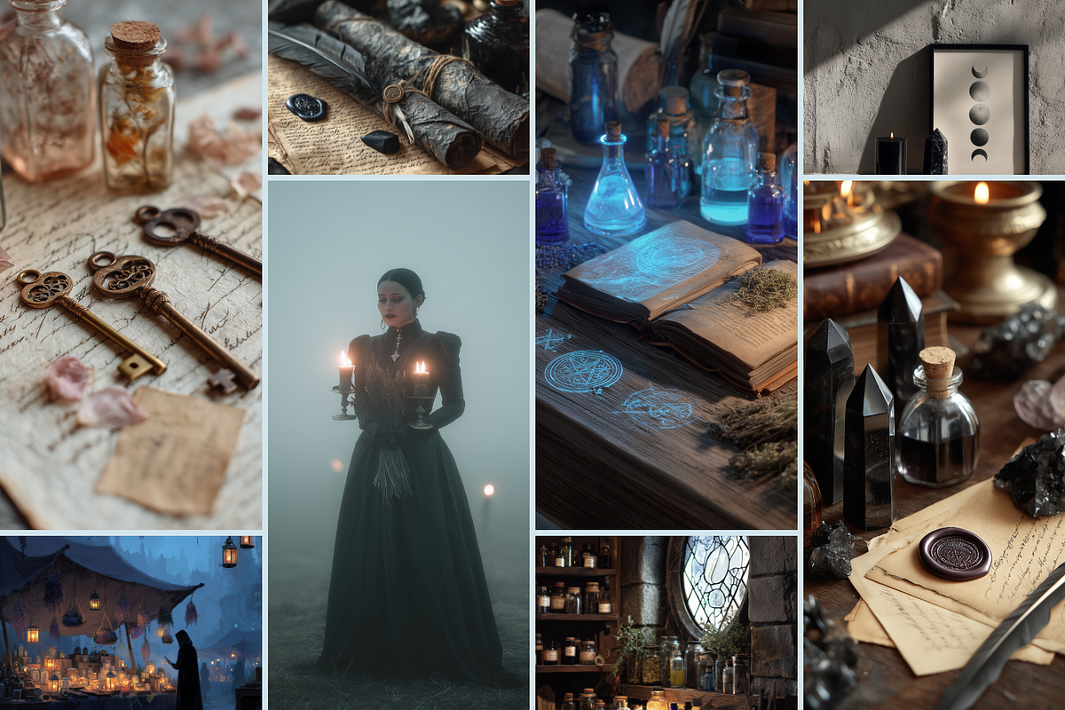 Witchy HD Images Bundle – 100 Pics, a Decorative Illustration by Alerya Studio (Photo 3 of 4)