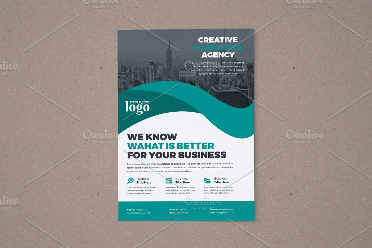 Flyer Template, a Flyer Template by Alice_s (Photo 2 of 10)