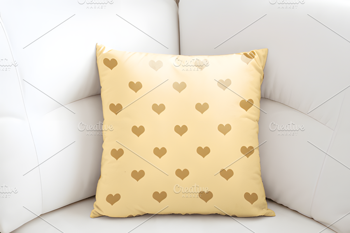 Christmas Heart Seamless Digital, a Pattern Graphic by Coco Bloom (Photo 2 of 4)