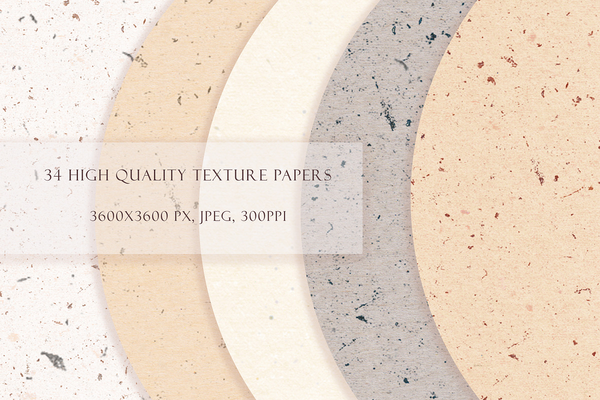Crafty V.2 Elegant Textured Paper, a Texture Graphic by Liquid Amethyst Art (Photo 2 of 6)