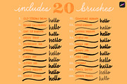 Font Lovers Lettering Brushes, a Brush Add-On by Every Tuesday (Thumbnail 7 of 10)