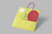 Shopping Bag Mockup, a Packaging Mockup by megostudi0 (Thumbnail 3 of 8)