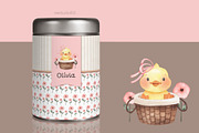 Baby Ducks watercolor set, an Animal Illustration by Estudio 812 (Thumbnail 7 of 8)