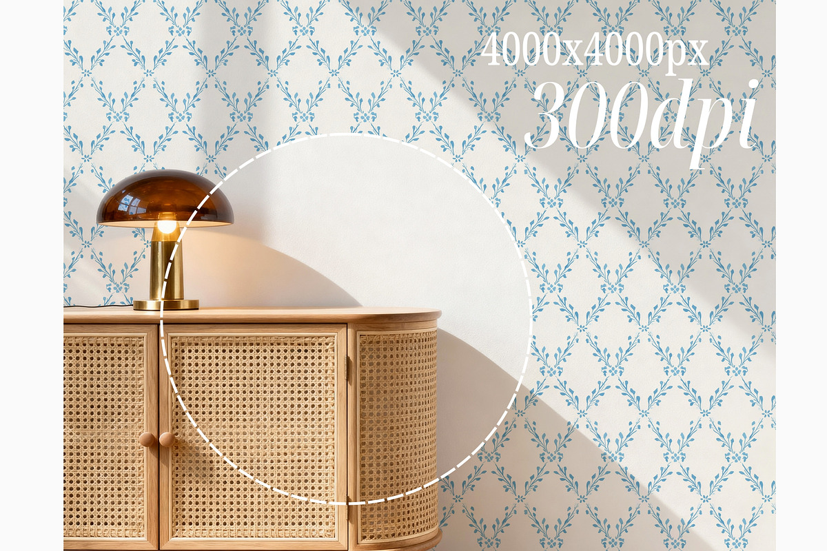 Scandi Wallpaper Mockup For Patterns, a Mockup by First Impression Mockups (Photo 2 of 6)