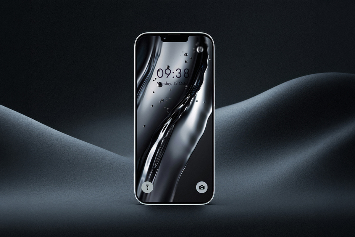 3D Abstract Phone Wallpapers Pack, a Background Graphic by BazziBa♥ (Photo 2 of 8)