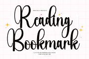 Reading Bookmark, a Handwritten Font by FreshTypeINK (Thumbnail 1 of 8)