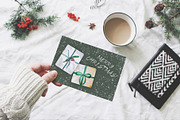 HOHOHO Christmas watercolor BUNDLE, a Seasonal Illustration by LeriaArt watercolor (Thumbnail 3 of 24)