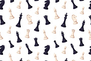Chess pieces set + backgrounds, an Object Illustration by PaperTrident (Thumbnail 8 of 9)