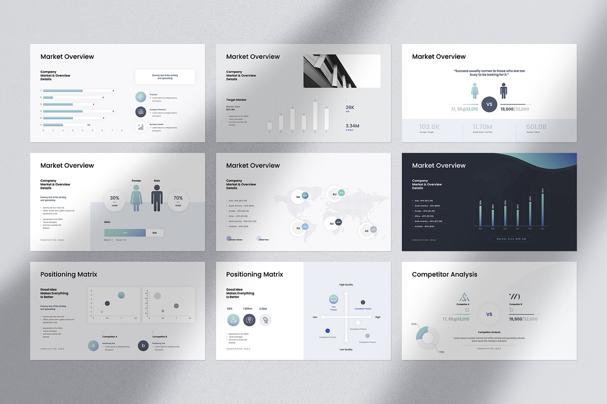 Business Plan Presentation, a Presentation Template by GoldenPixelStudio (Photo 14 of 29)