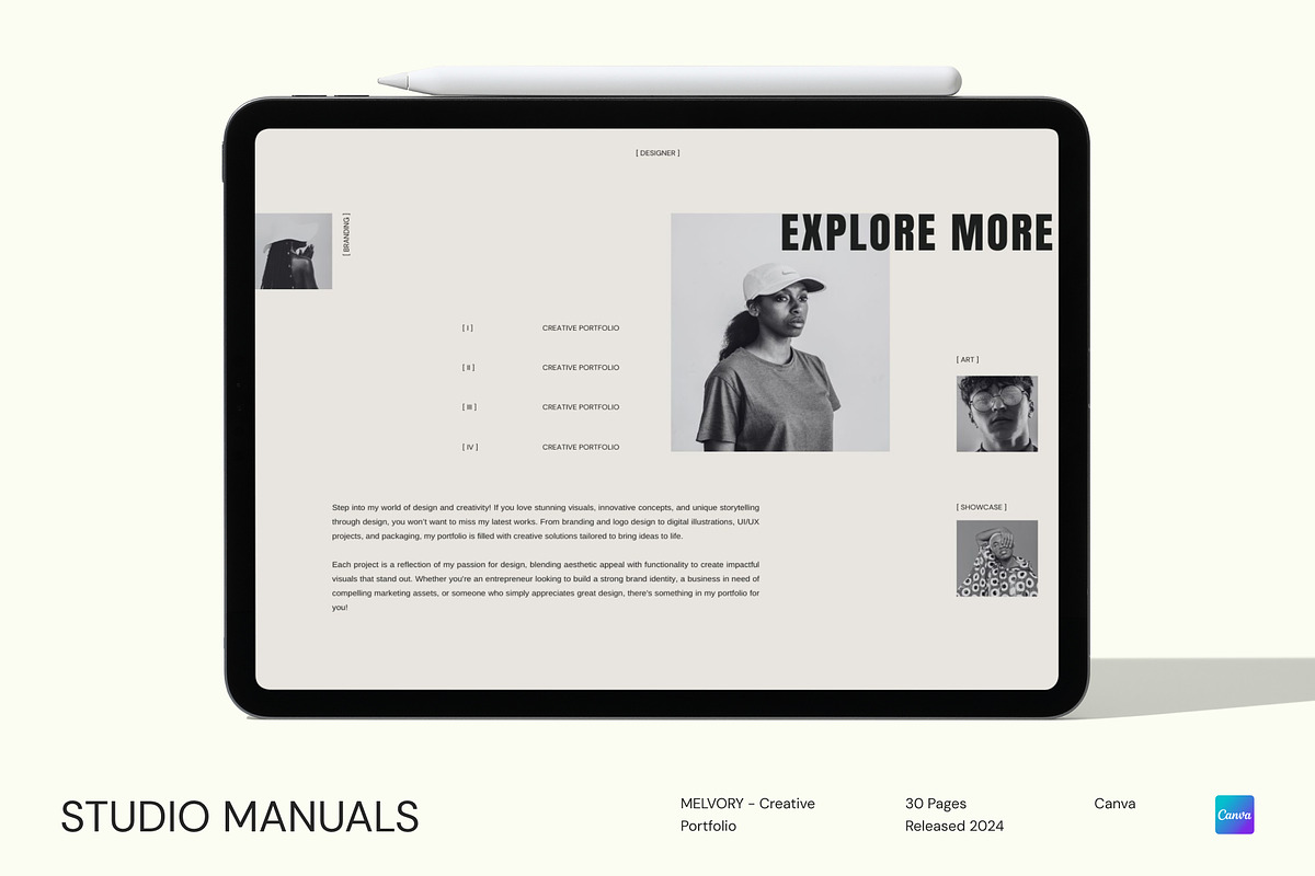 MELVORY - Creative Portfolio, a Social Media Template by Studio Manuals (Photo 7 of 8)