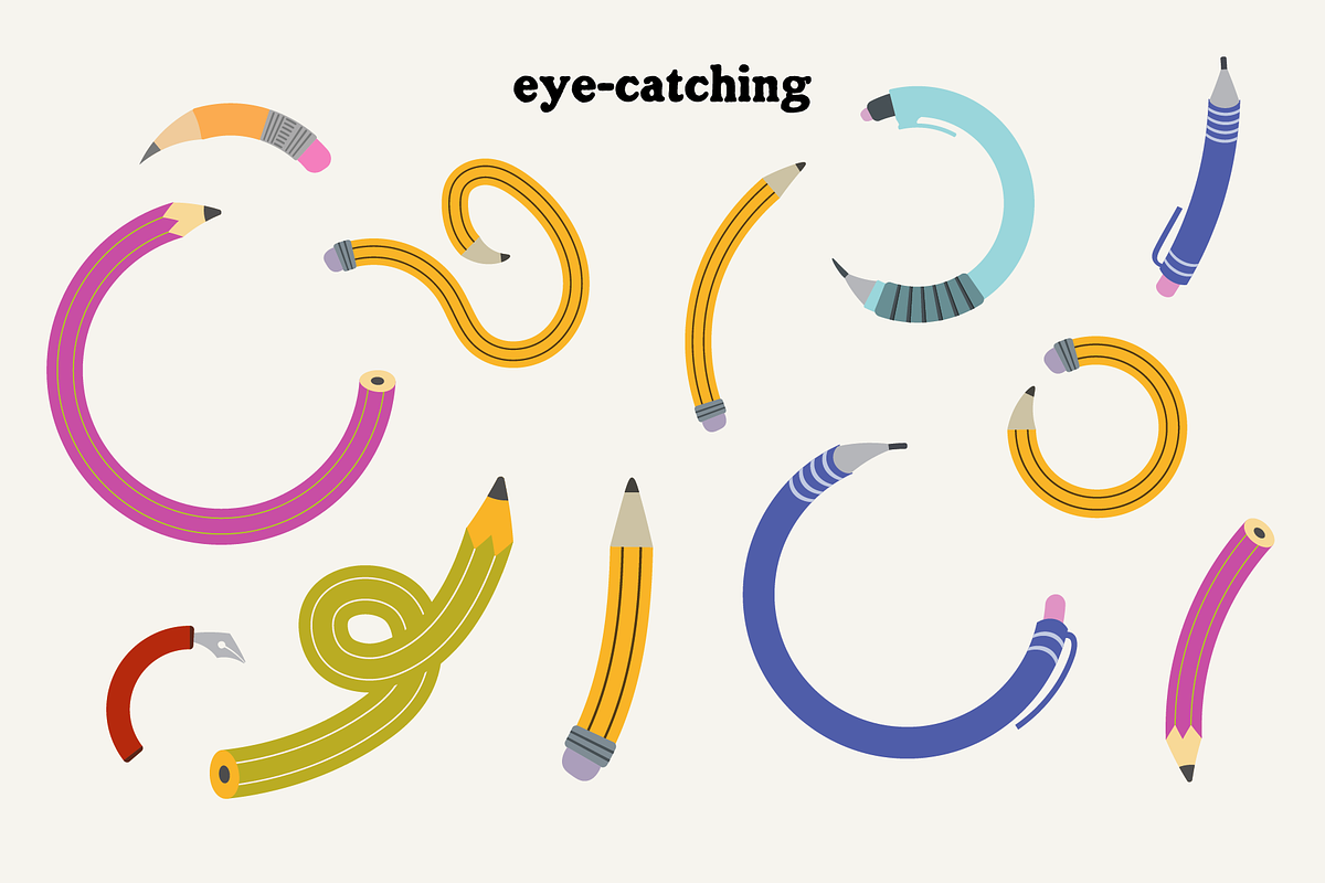 ARTISTIC ARROWS (100 illustrations), an Object Illustration by Bonfloret Studio (Photo 5 of 10)