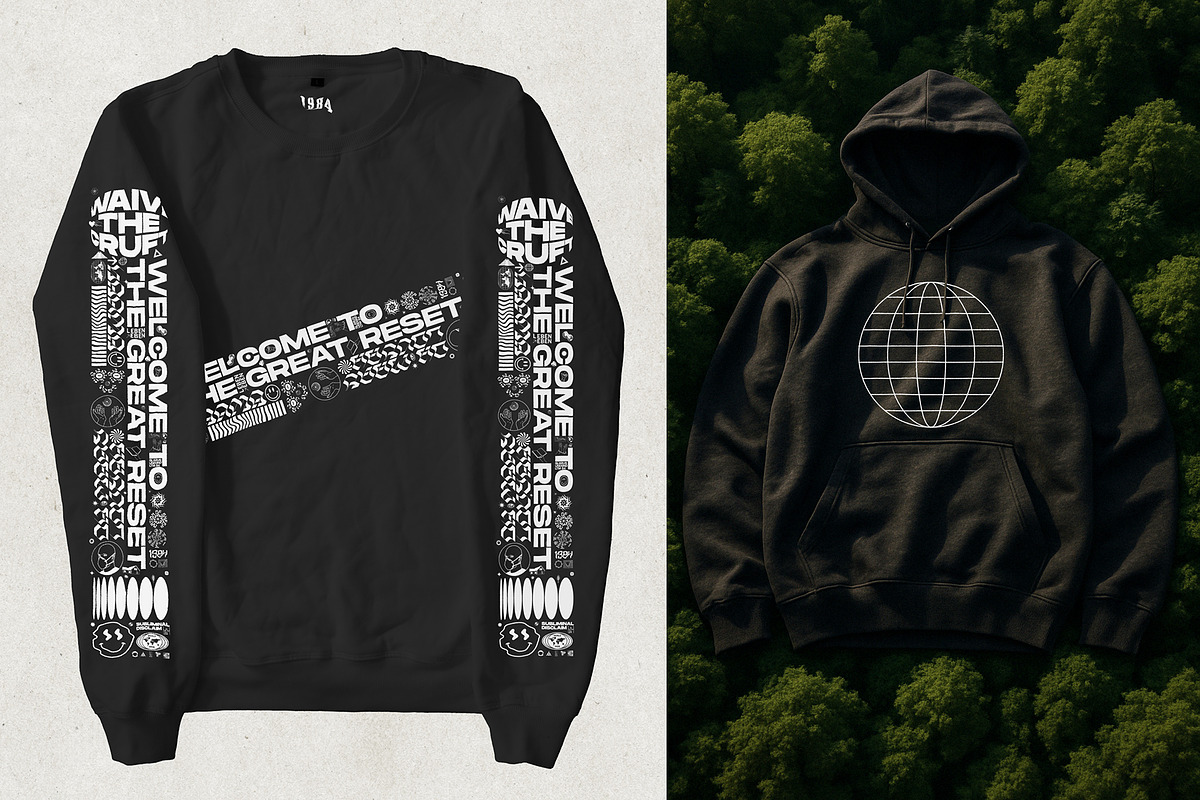Crewneck Mockup Package, a Hoody Mockup by Jacober Design (Photo 1 of 16)