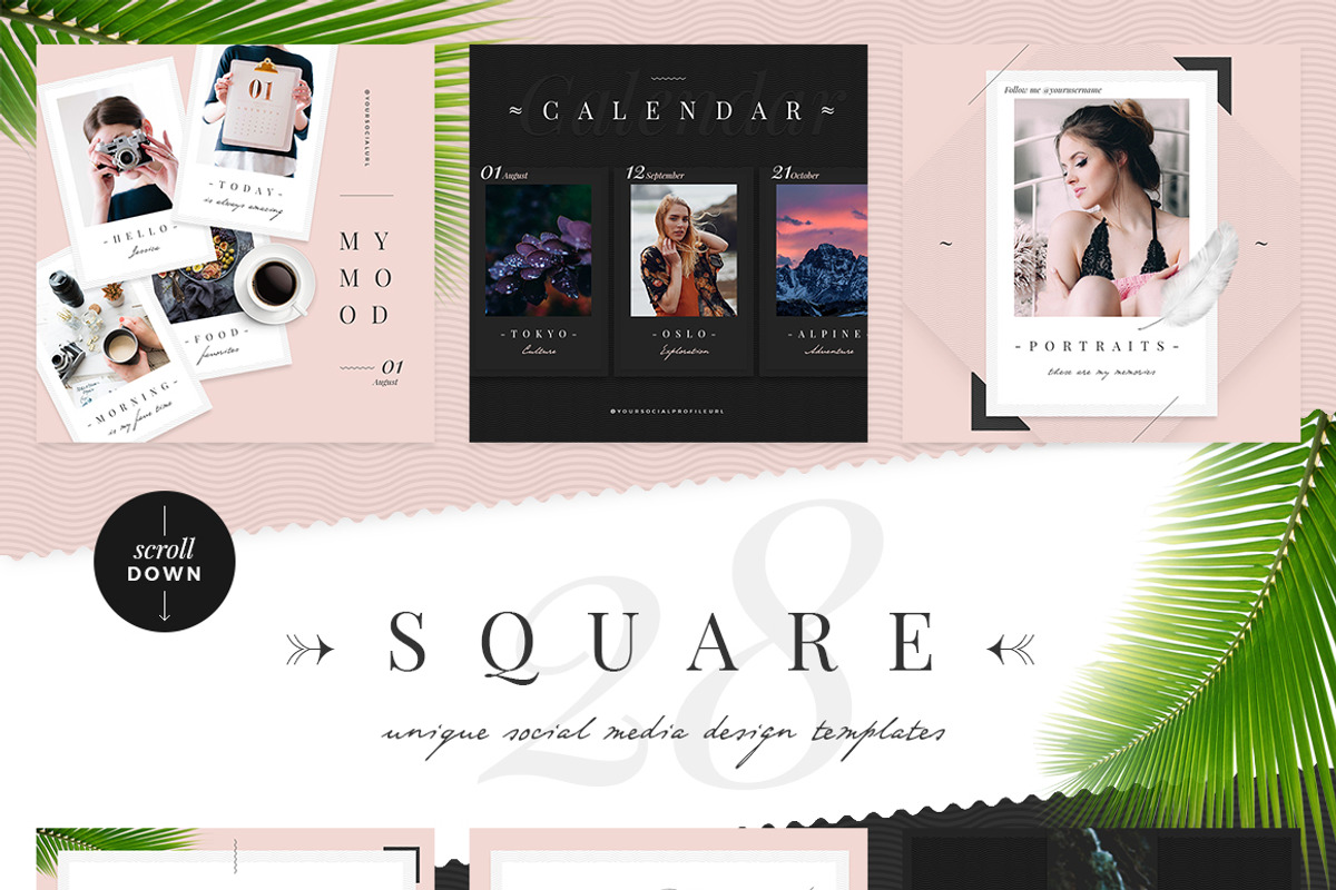 Venice: Elegant Social Media Designs, a Social Media Template by NordWood (Photo 2 of 5)