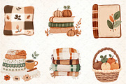 Cozy Little Hand-drawn Autumn Elemen, an Illustration by DreamCafeArt (Thumbnail 8 of 8)