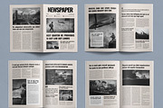 Newsletter Magazine Design Layout, a Magazine Template by ContestDesign (Thumbnail 2 of 3)