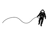 This vector astronaut artwork, an Illustration by Amazin_art (Thumbnail 3 of 30)