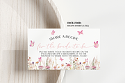 Floral Bridal Shower Recipe Card, an Invitation Template by Digital_Mind (Thumbnail 2 of 7)