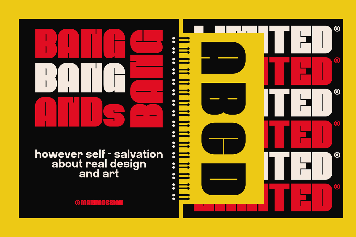 Lewand - A Modern Display Sans Font, a Sans Serif Font by Marvadesign (Photo 3 of 7)