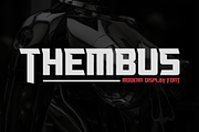 Thembus Font, a Sans Serif Font by albert_kalingga (Thumbnail 1 of 5)