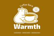 Coffee Bara Mascot Set - 6 Capybara, a Branding & Logo Template by Claymoon Lab (Thumbnail 4 of 6)