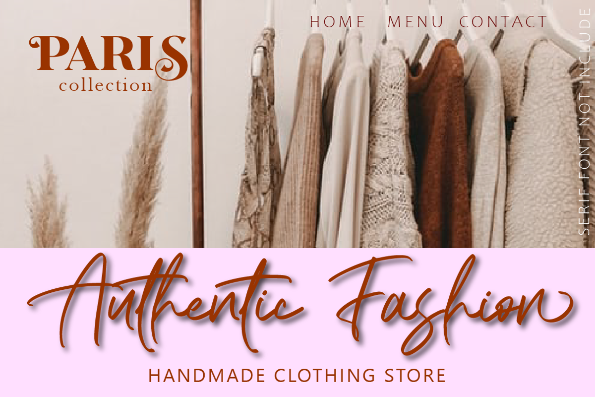Maitland Script, a Script Font by AMINMARIO (Photo 11 of 15)