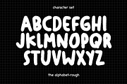 Chubby Blonde Font - Bubble Font, a Handwritten Font by ariodsgn (Thumbnail 3 of 6)