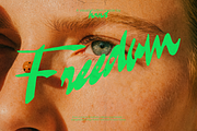 Esnathery - Raw Dynamic Brush Font, a Handwritten Font by Inviline.co (Thumbnail 5 of 10)