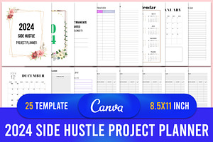 2024 Side Hustle Project Planner