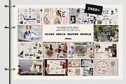 Mixed Media Master Bundle, an Object Graphic by Purple (Thumbnail 1 of 17)