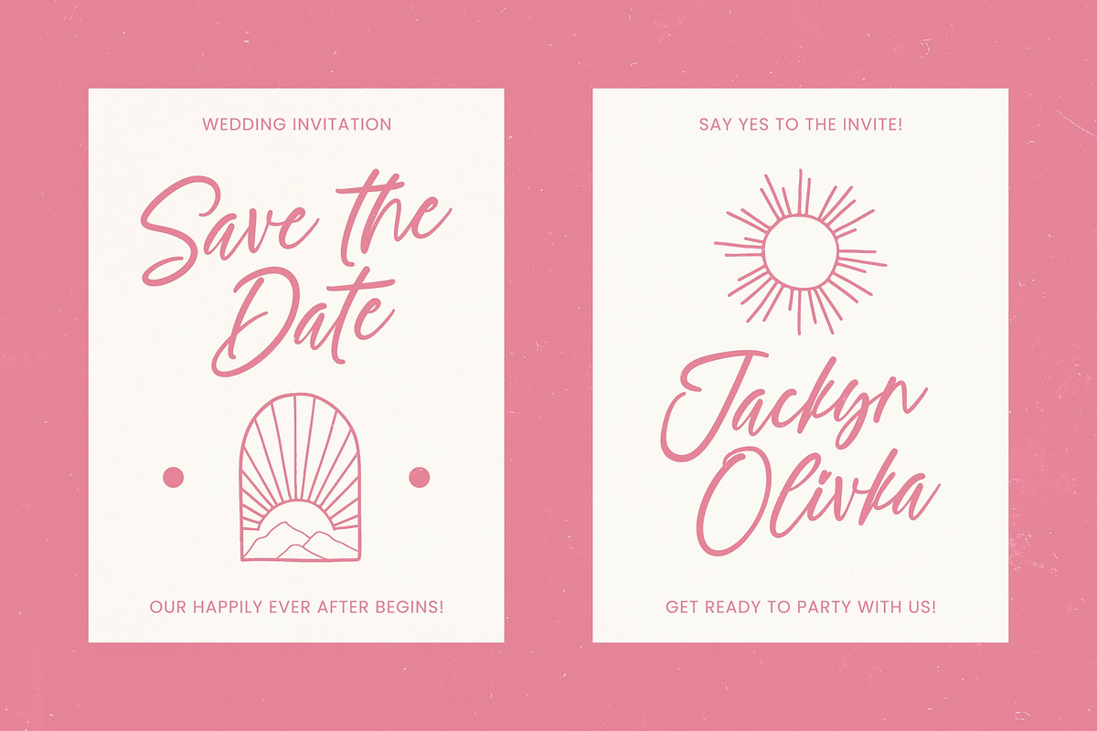 Jenita Cutes Bold Handwritten Font, a Script Font by stylishtype.co (Photo 5 of 20)