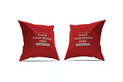 Pillow Cushion Mockup Template Set, a Household Mockup by DesignRushMarket (Thumbnail 9 of 11)