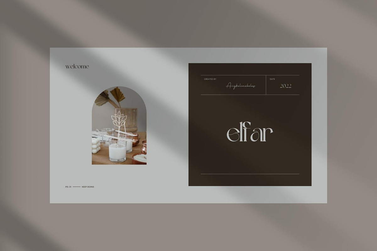 Elfar | Canva Presentation Template, a Presentation Template by Angkalimabelas (Photo 2 of 6)
